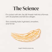 Silk Peptide EGF serum formula and silk threads